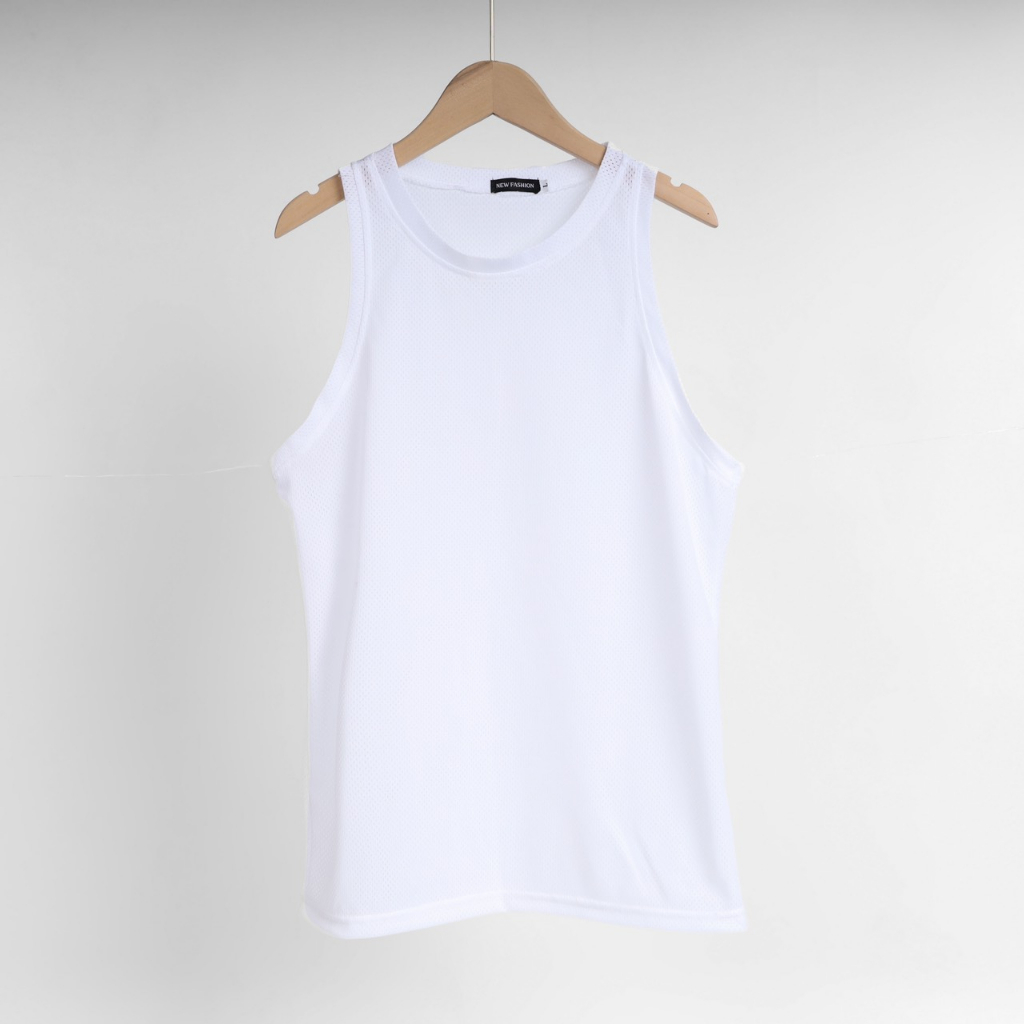 Áo thun ba lỗ lưới nam nữ mặc cực mát mùa hè