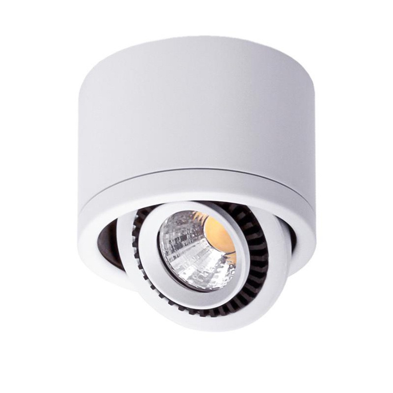 Đèn led ống bơ 7w  - 15w rọi tranh xoay 360•  rộng 85mm cao 60mm hàng chính hãng bảo hành 24 tháng