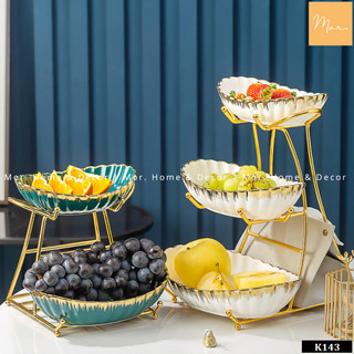 Khay sứ đựng hoa quả, bánh kẹo - k143
