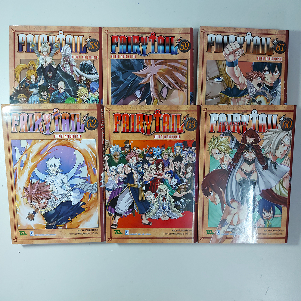 Fairy Tail các tập (chất lượng đọc)