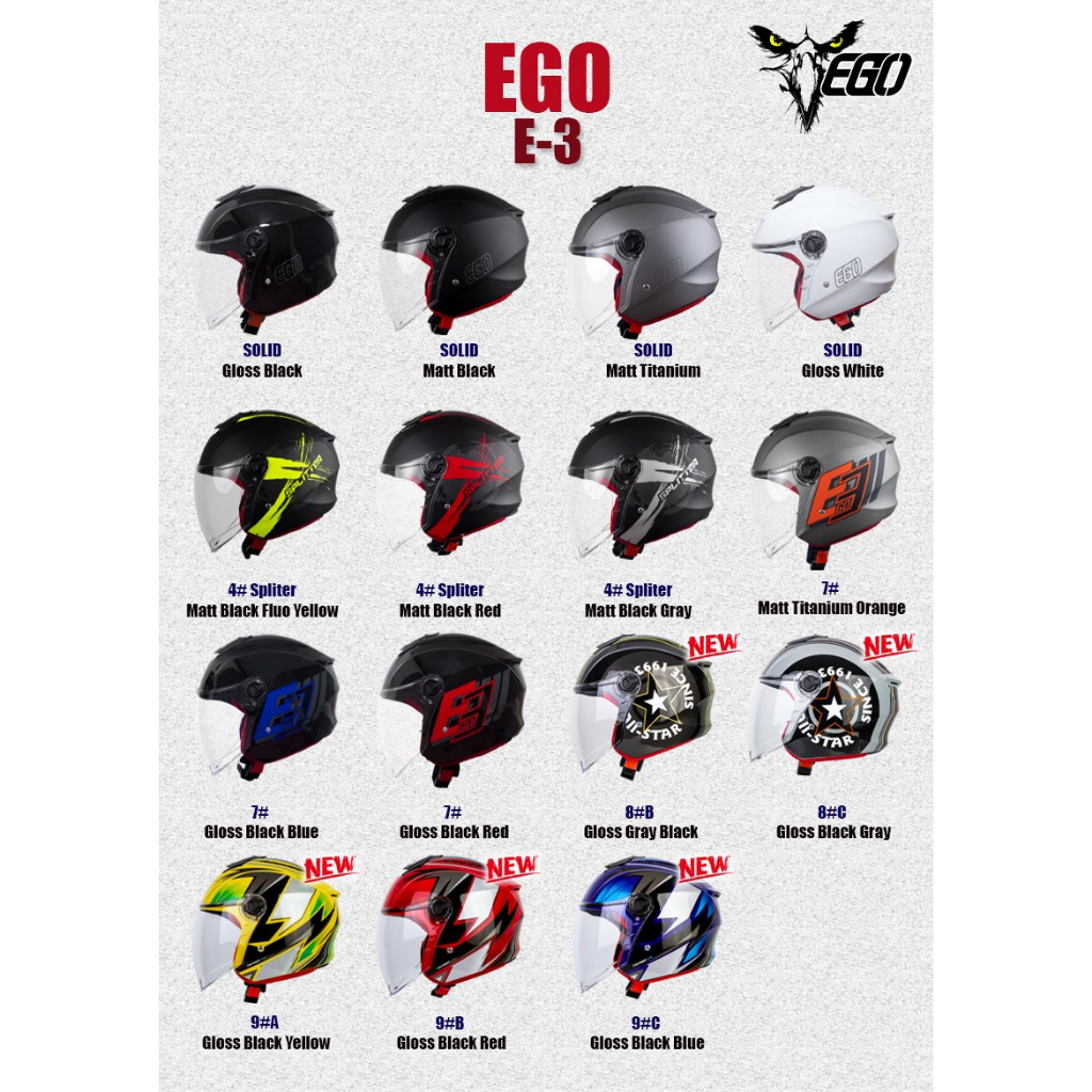 MŨ BẢO HIỂM EGO E3