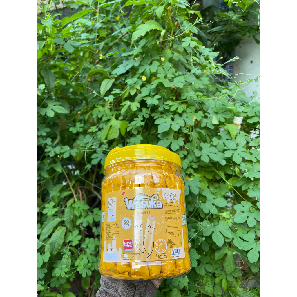 Bánh Quế Wasuka Premium Rolled Wafer Vị Phô Mai