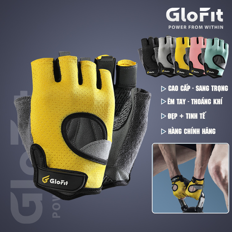 ⇪ Găng Tay Tập Gym | Bao Tay Tập Gym Glofit GFST001 Version 1.0 ( ULTRALIGHT GLOVES )