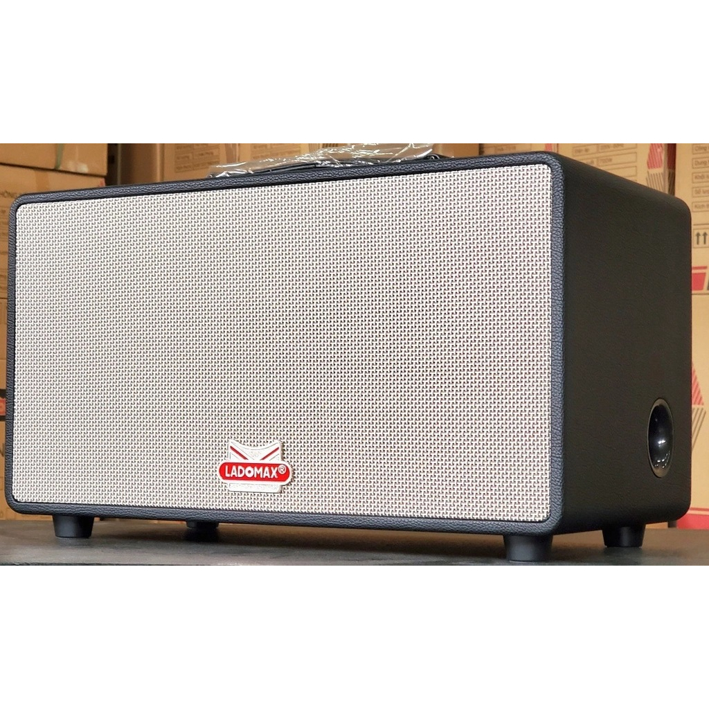 Loa Karaoke xách tay Ladomax X-216 | Công suất 150W, Bluetooth 5.0, 2 Loa Bass 16cm, Pin 6h,Tặng kèm 2 micro không dây
