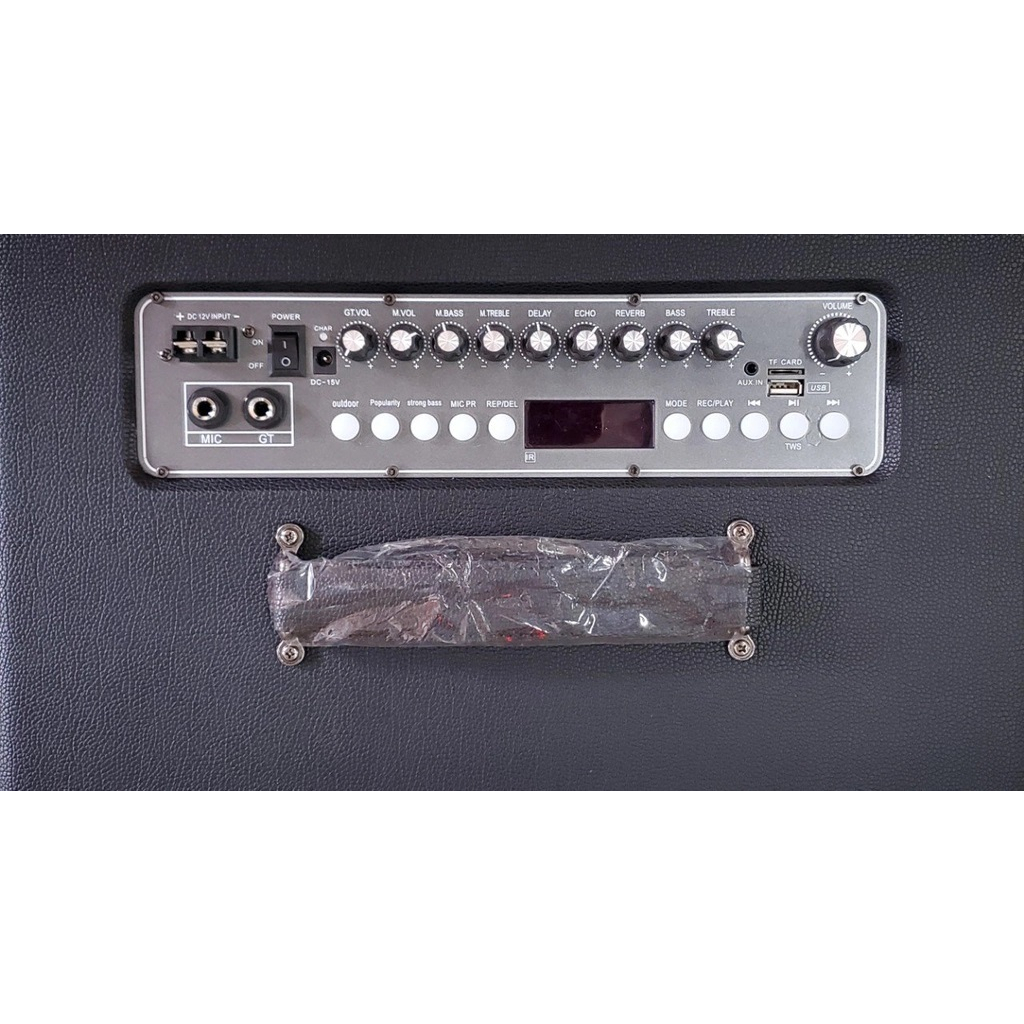 Loa Karaoke xách tay Ladomax X-216 | Công suất 150W, Bluetooth 5.0, 2 Loa Bass 16cm, Pin 6h,Tặng kèm 2 micro không dây