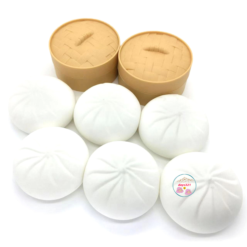 Bánh Bao Size Lớn Đồ Chơi Giảm Stress Mô Hình Bóp Nén Bằng Mềm Dẻo - Giúp Giải Toả Căng Thẳng