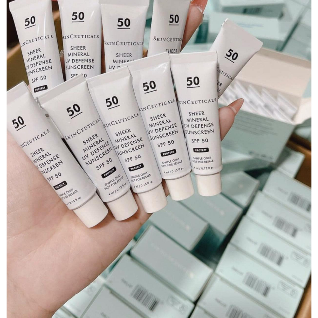 KEM CHỐNG NẮNG SKINCEUTICALS SHEER MINERAL UV DENFENSE 4ML