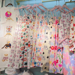 Đầm maxi nhún cute - order Thái