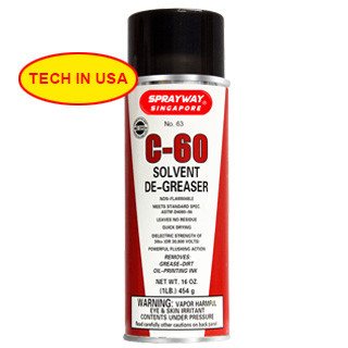 Chai xịt tẩy rửa các chất dầu mỡ, keo dán Sprayway Singapore SS63