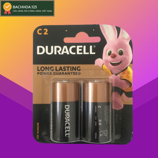 Pin trung c duracell 1.5v alkaline mn1400 lr14 c2 - vỉ 2viên