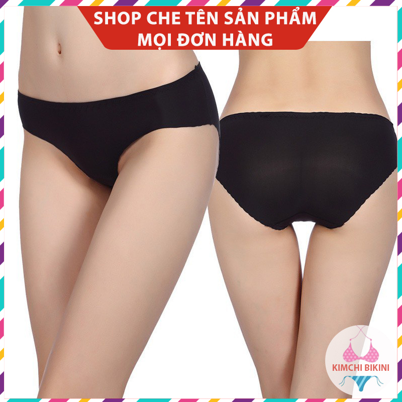 quần lótnữ su cạp chun thun lạnh mẫu mới KIMCHIBIKINI Uần lót nữ ôm bụng nâng mông chống viêm QL176