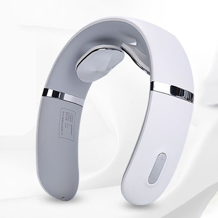 Máy mát xa cổ vai gáy, Máy massage điện xung giúp giảm đau mỏi vai gáy tùy chỉnh 16 cấp độ, Máy massage cổ JT008