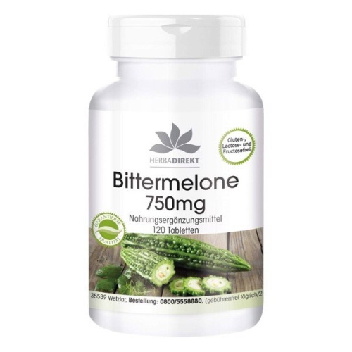 Viên uống giảm cân mướp đắng Warnke Bittermelone 750mg 120 Viên