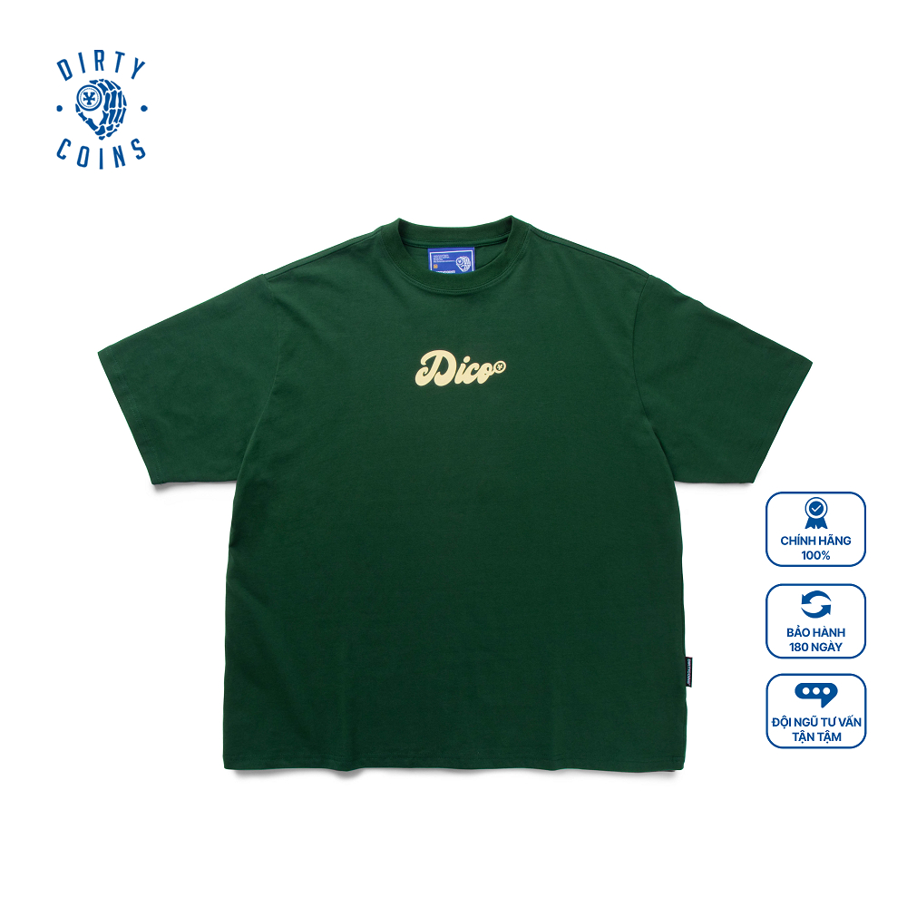 Áo Thun DirtyCoins Dico Comfy Logo T-shirt - Green