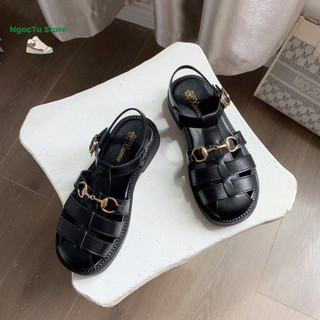 Dép sandal nữ phối xích - dép rọ nữ thời trang