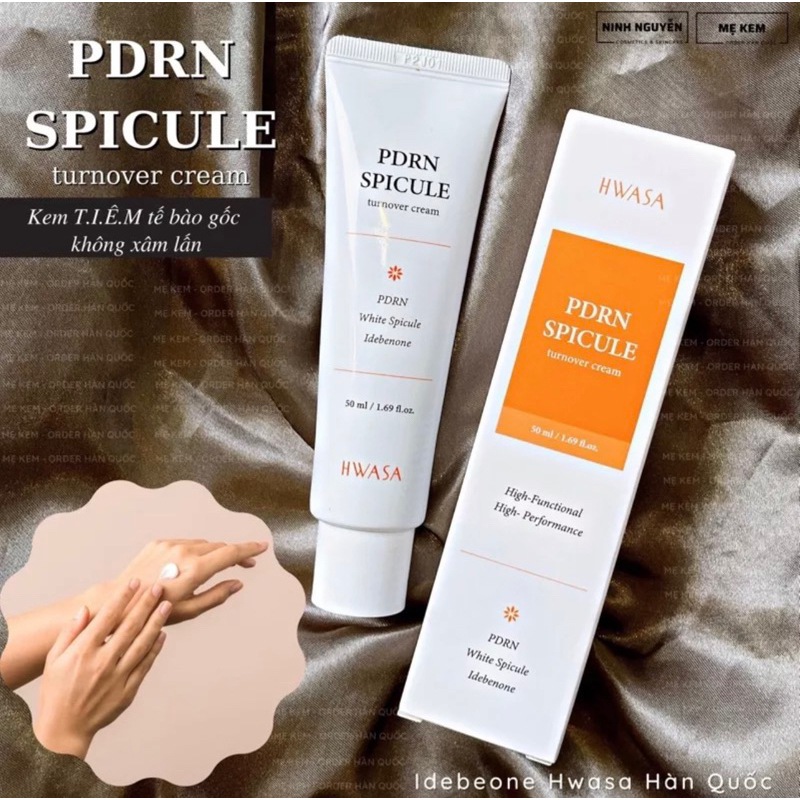 Kem Meso dưỡng căng bóng tế bào gốc PDRN Hwasa Hàn Quốc 50ml