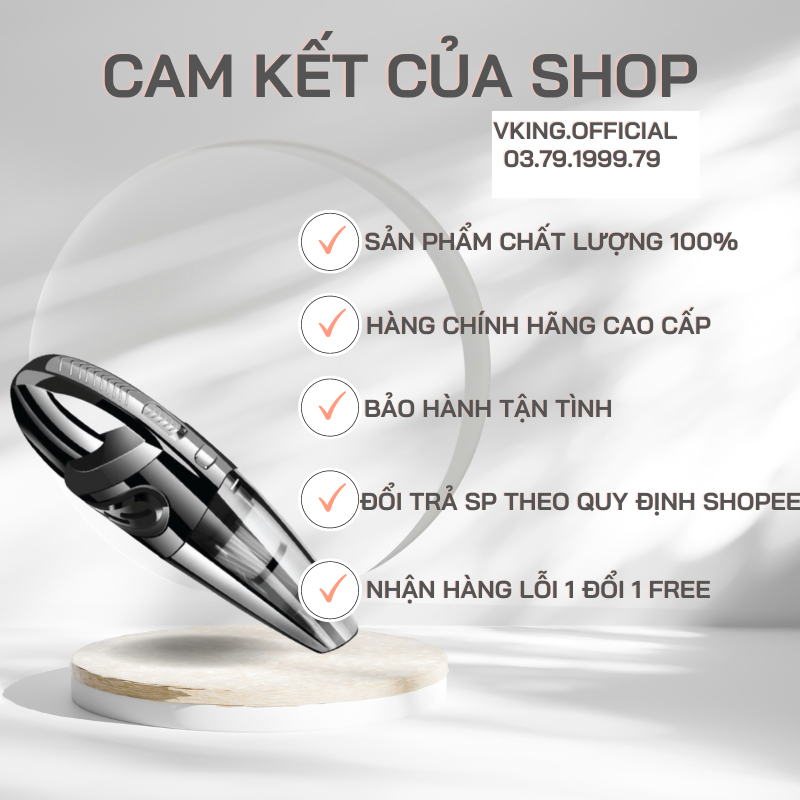 Máy hút bụi cầm tay HOHO không dây mini lực hút 12000Pa 120W hút sạch bụi hàng chính hãng bảo hành 12 tháng | BigBuy360 - bigbuy360.vn