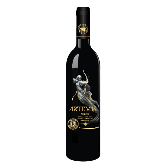 Chai vang đỏ Đà Lạt - Artemis 13,5% vol