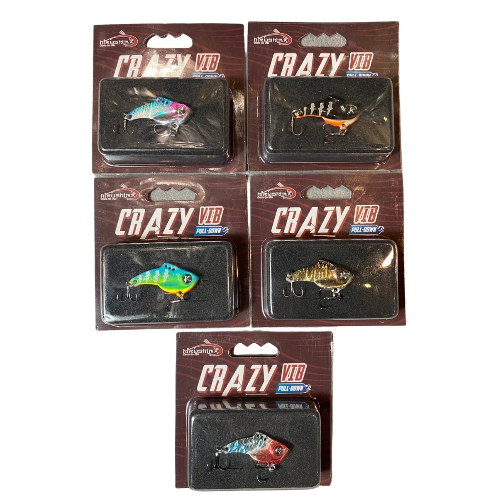 Mồi giả câu lure cá sắt Hirushima Crazy Vib Hita Lure