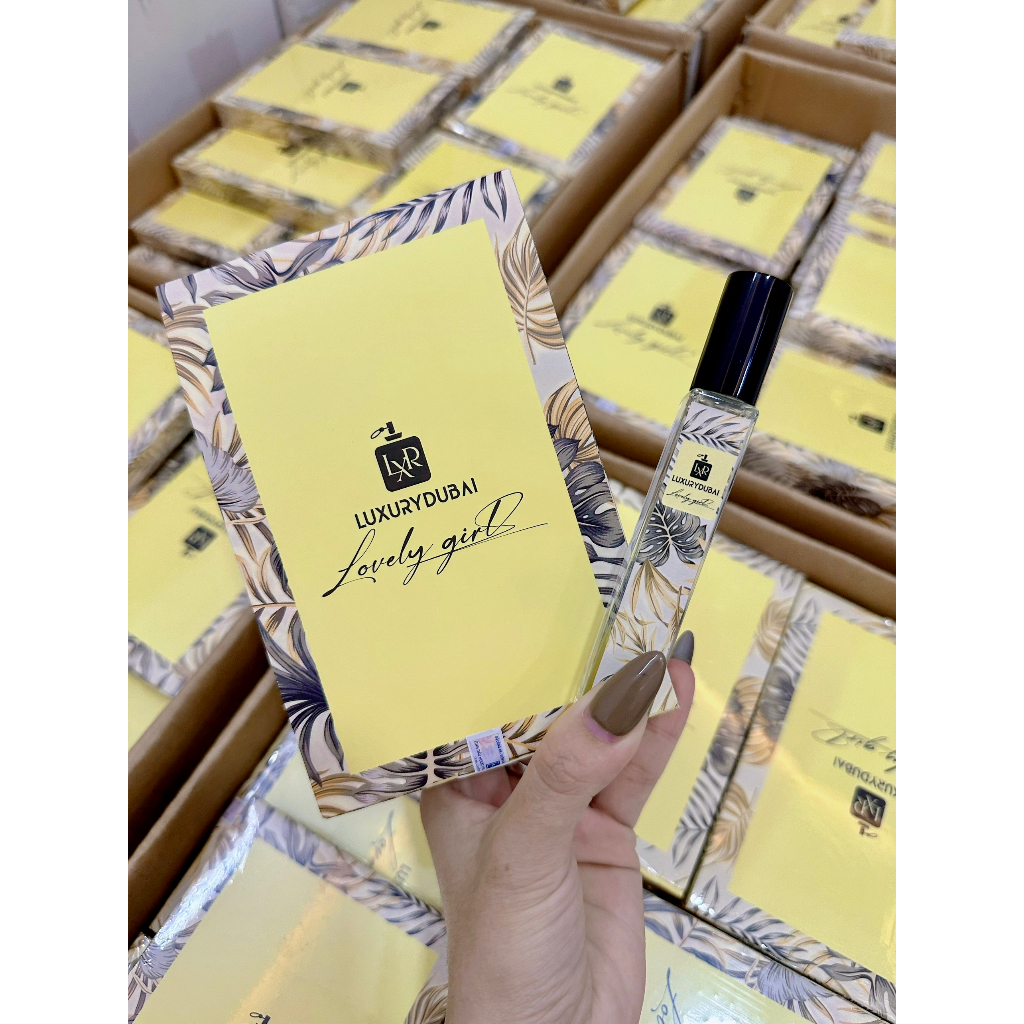 NƯỚC HOA LUXURY LOVELY GIRL 10ml SANG TRỌNG, NHỎ GỌN VÀ TIỆN LỢI DÀNH CHO NỮ