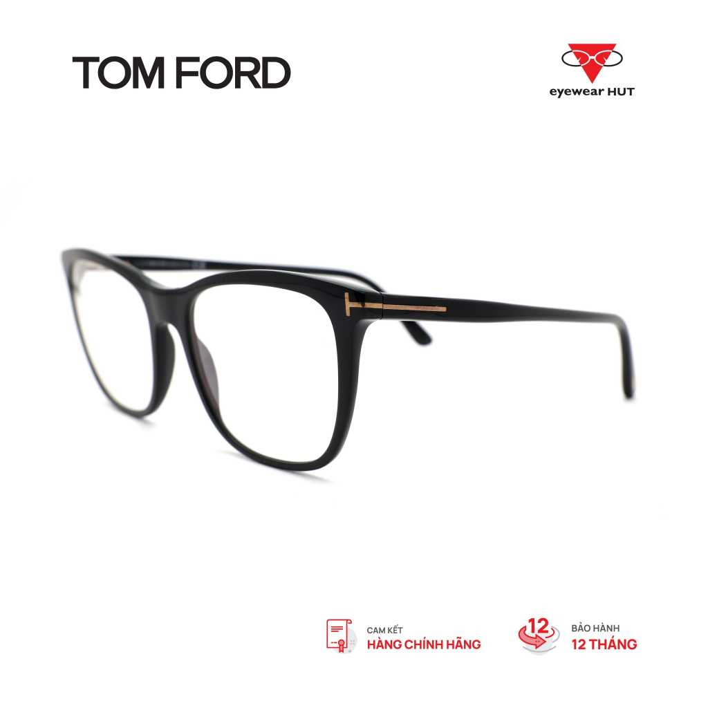 Kính Gọng Nữ chính hãng TOM FORD (F) TF5672FB_54 phong cách Cơ bản kiểu dáng Geometric (Đa Giác)
