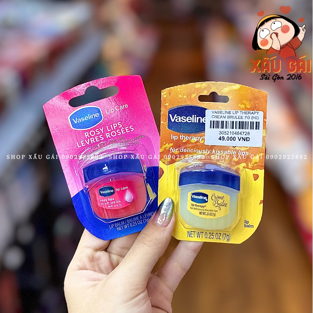 Sáp Dưỡng Môi Mềm Mọng Vaseline Lip Therapy 7g