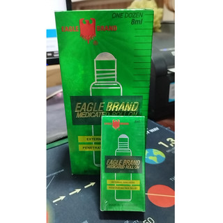 Dầu gió xanh con ó eagle brand 8ml dạng lăn - hàng mỹ