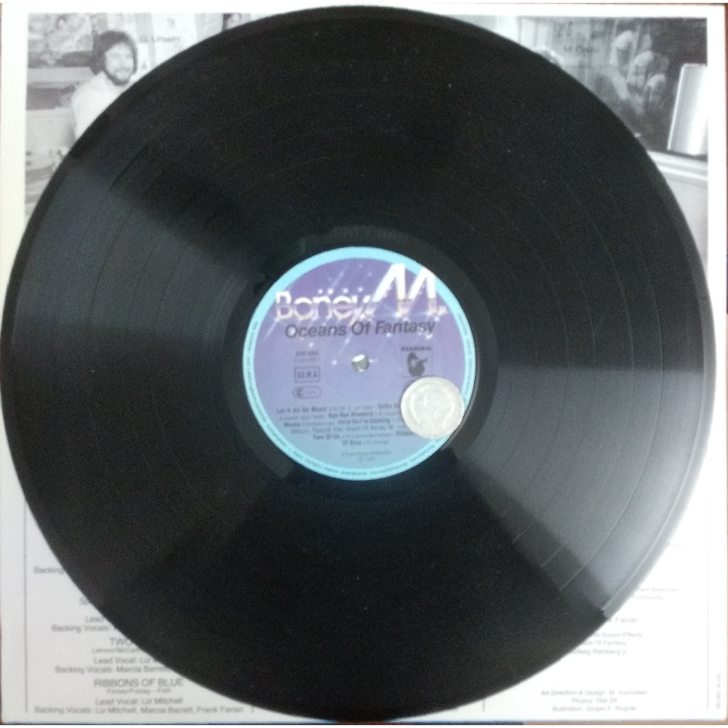 Stereomate - Đĩa than - LP Vinyl: Boney M - Ocean of Fantasy