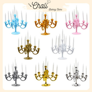 Chân nến và nến trang trí bánh kem, bánh sinh nhật - Phụ kiện trang trí bánh