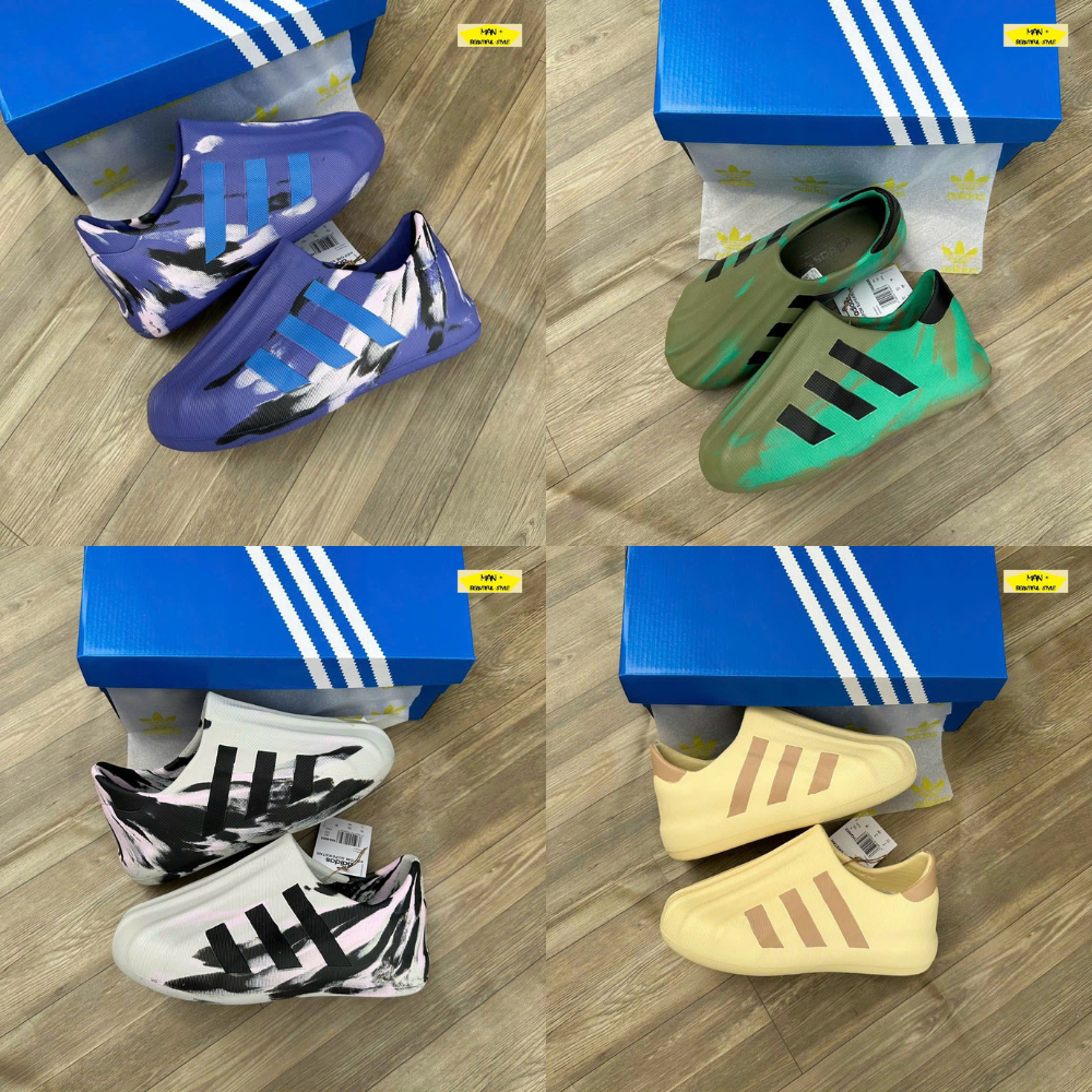 Giày nam nữ Das Adifom Superstar Paint White, Violet, Yellow, Green, Das sò Adifom sơn 4 màu trắng, tím, vàng, xanh lá