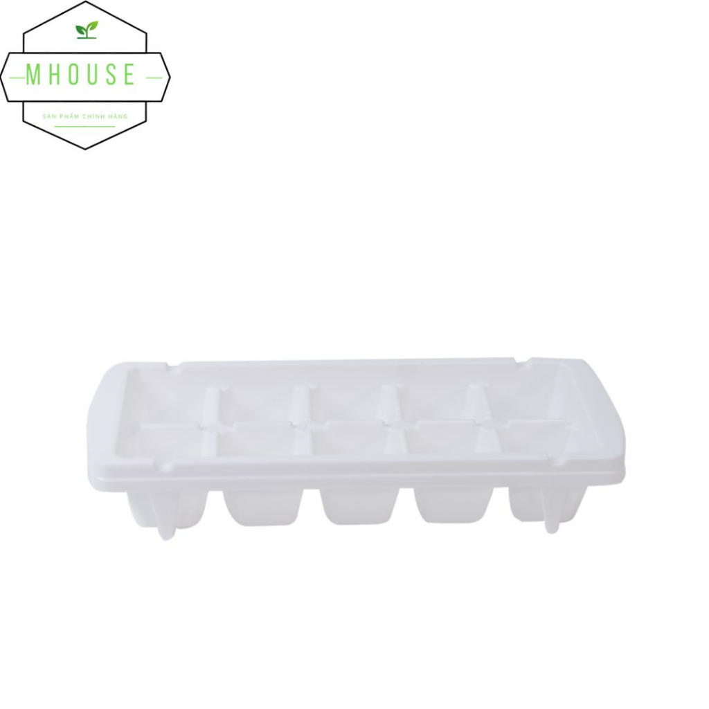 Combo 4 khay đá, khuôn làm đá Duy Tân 10 viên kích thước 24 x 10.7 x 4.3 cm