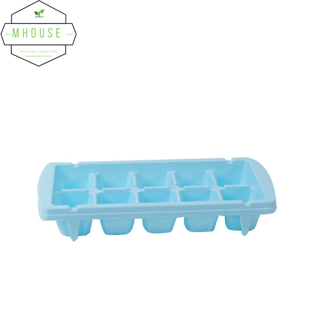 Combo 4 khay đá, khuôn làm đá Duy Tân 10 viên kích thước 24 x 10.7 x 4.3 cm