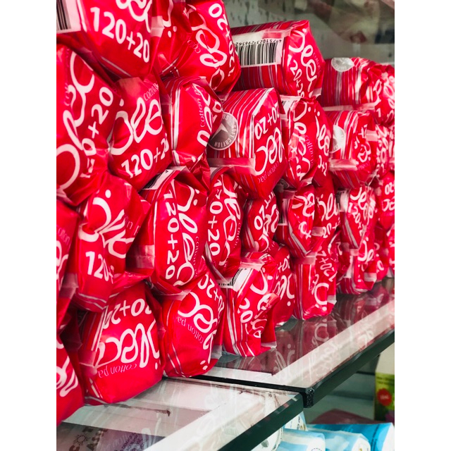 Bông tẩy trang Olea cotton pad 140 miếng