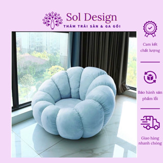 (ảnh thật cuối) Ghế Sofa Thư Giãn Trang Trí Phòng Khách Phòng Ngủ Hình Bông Hoa Ghế Lười Tựa Lưng Đệm Bông Hình Bông Hoa