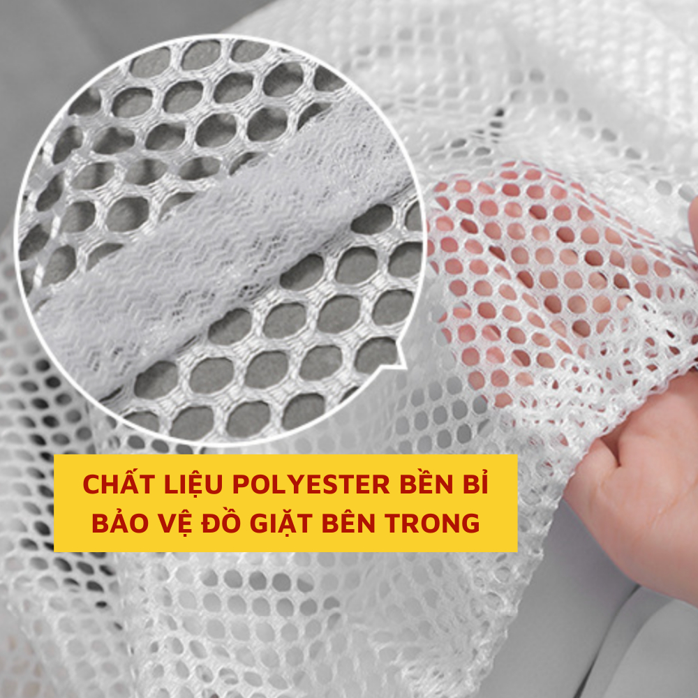 Túi lưới dây rút đựng quần áo đồ lót trong máy giặt túi giặt bảo quản quần áo tiện lợi giúp bảo vệ quần áo khi giặt | BigBuy360 - bigbuy360.vn