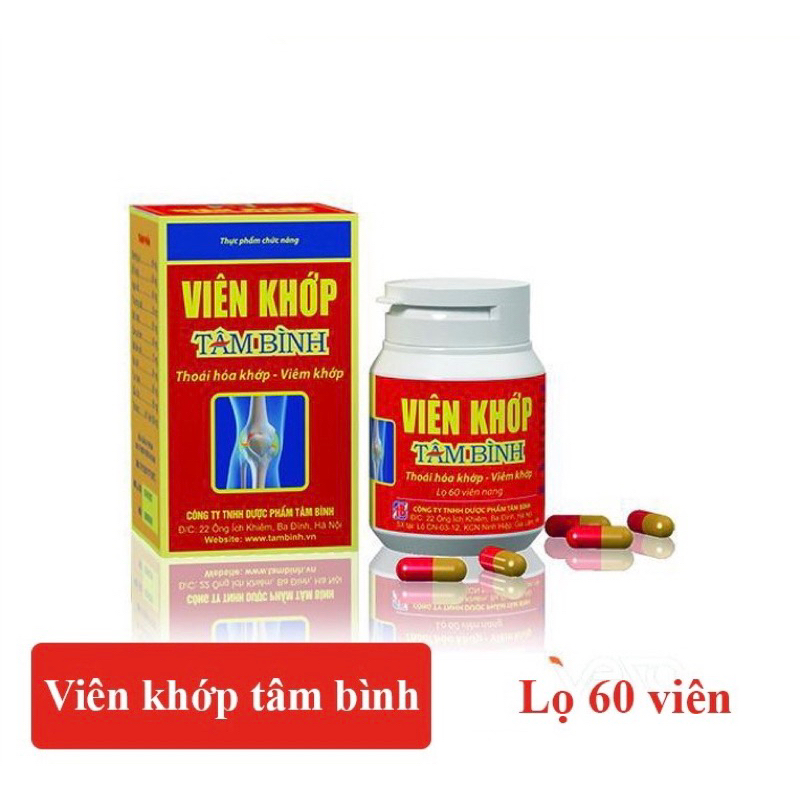 Viên khớp Tâm Bình - Thoái hoá khớp, viêm khớp