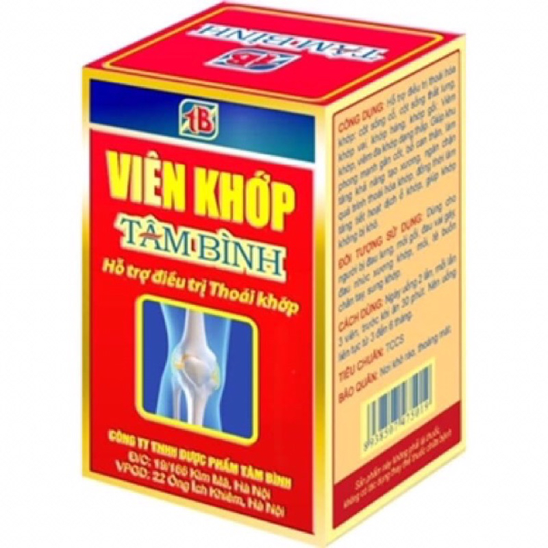 Viên khớp Tâm Bình - Thoái hoá khớp, viêm khớp