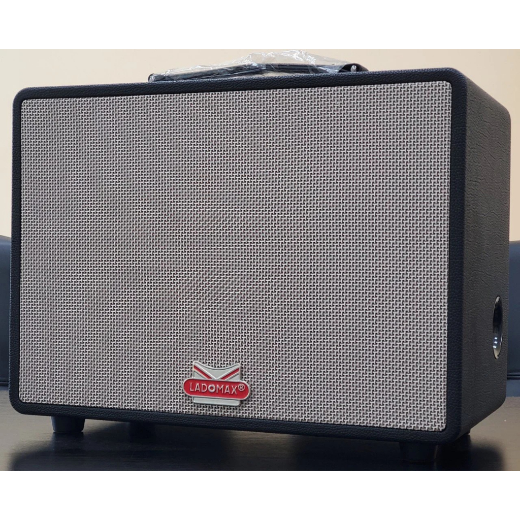Loa Karaoke xách tay Ladomax X-125 | Công suất 150W, Bluetooth 5.0, Bass 25cm, Pin 6h,Tặng kèm 2 micro UHF không dây