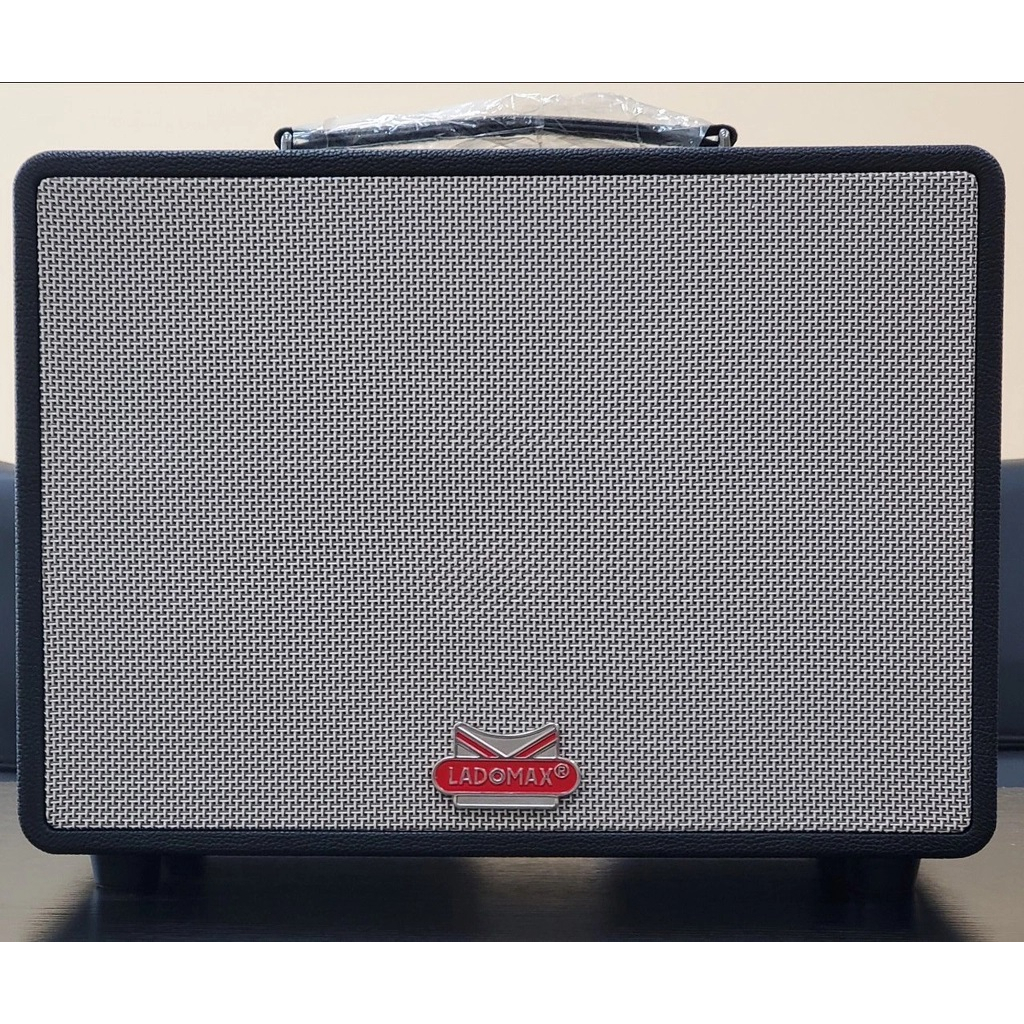 Loa Karaoke xách tay Ladomax X-120 | Công suất 150W, Bluetooth 5.0, Bass 20cm, Pin 6h,Tặng kèm 2 Micro UHF không dây