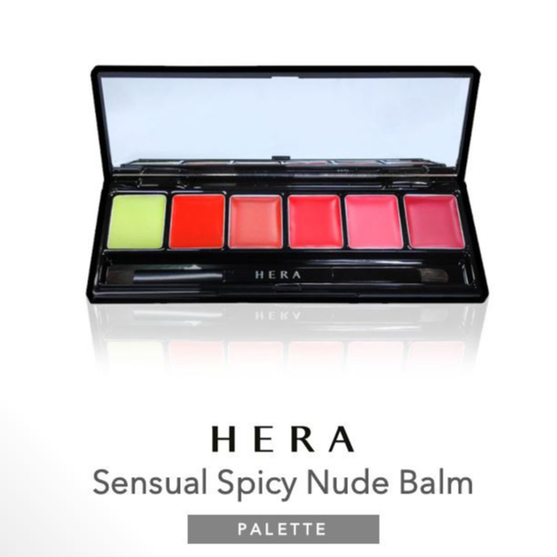 Bảng Son 6 Màu Son HERA Sensual Spicy Nude Balm