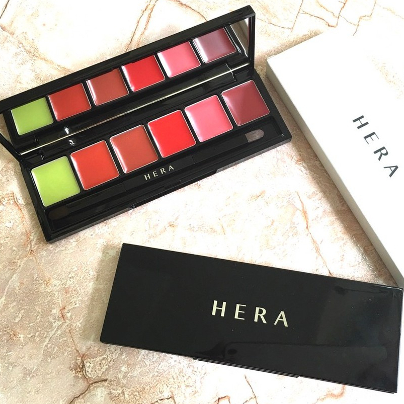 Bảng Son 6 Màu Son HERA Sensual Spicy Nude Balm