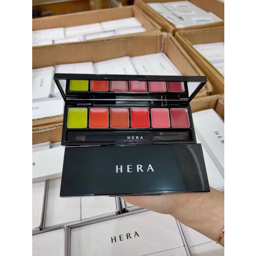Bảng Son 6 Màu Son HERA Sensual Spicy Nude Balm