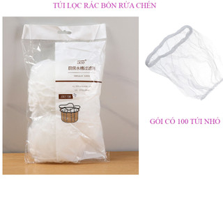 Túi lọc rác - túi lượt rác bồn rửa chén - phòng tắm