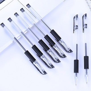 Bút bi nước đen / xanh / đỏ -  bút bi nước ngòi 0.5mm - set 10 cái - bút mực gel giá rẻ - HIKOMA STORE