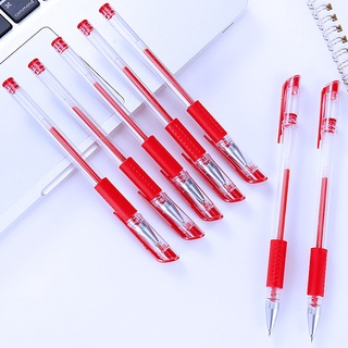 Bút bi nước đen / xanh / đỏ -  bút bi nước ngòi 0.5mm - set 10 cái - bút mực gel giá rẻ - HIKOMA STORE
