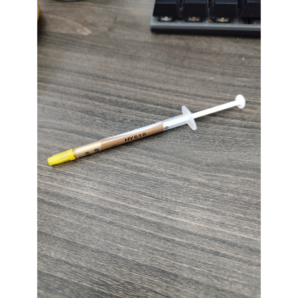 Keo tản nhiệt xi nhỏ làm mát cho CPU HY610 lam mát chíp  -Tuýp Vàng 1g -dc5004