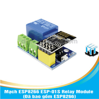 [HCM]Mạch ESP8266 ESP-01S Relay Module (Đã bao gồm ESP8266)