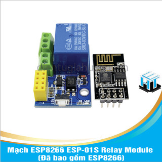 [HCM]Mạch ESP8266 ESP-01S Relay Module (Đã bao gồm ESP8266)