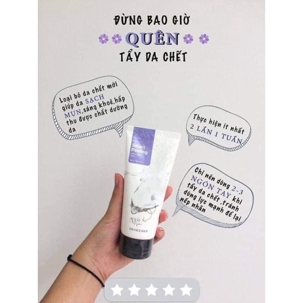 💓💓Tẩy Tế Bào Chết Trắng Da The Face Shop Smart Peeling White Jewel 120ml ( Hàng mới về ) | BigBuy360 - bigbuy360.vn