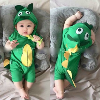 Bộ Body Hình Thú Khủng Long Cộc Tay Cho Bé Từ 4-15kg